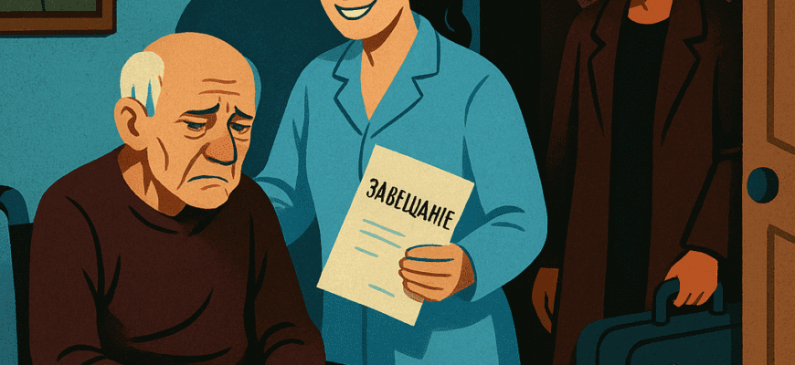 Как «божий одуванчик» в халате сиделки может лишить вас наследства? Теперь я знаю!